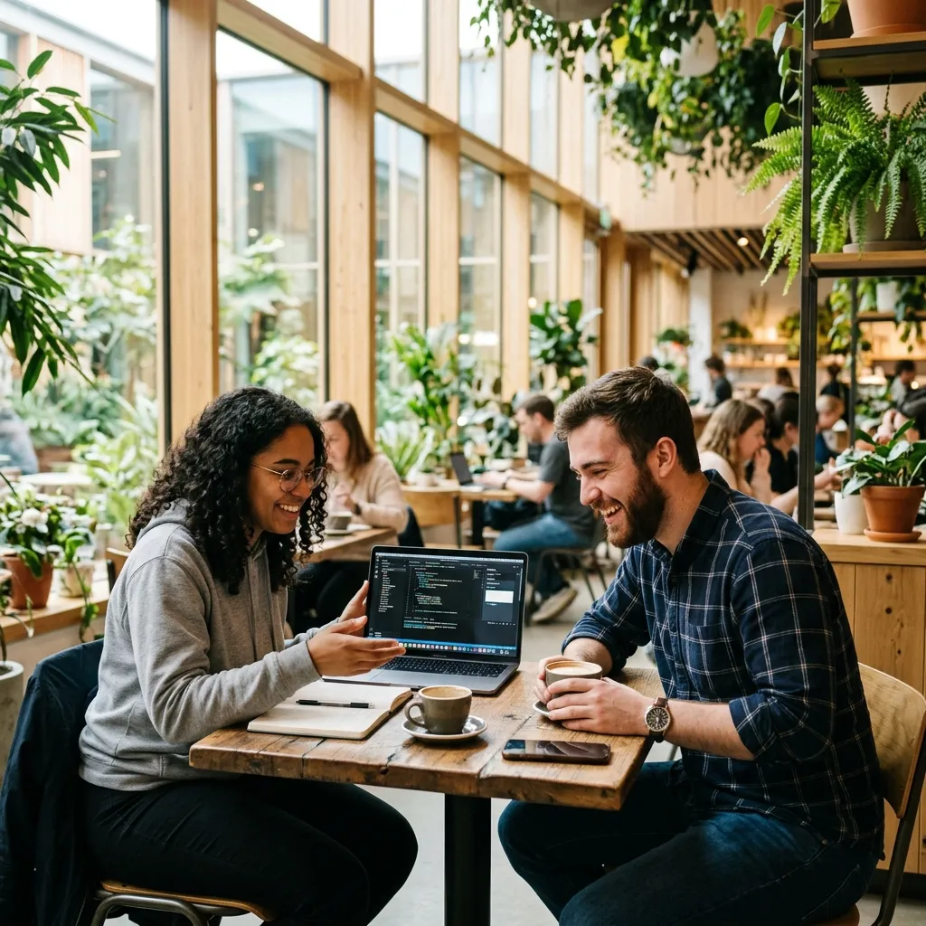 Developers networking and supporting each other post-layoff